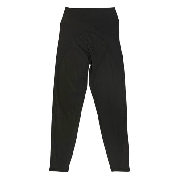 OFFLINE by Aerie Goals Ribbed High Waisted 7/8 Leggings True Black Women’s Large - Picture 5 of 9